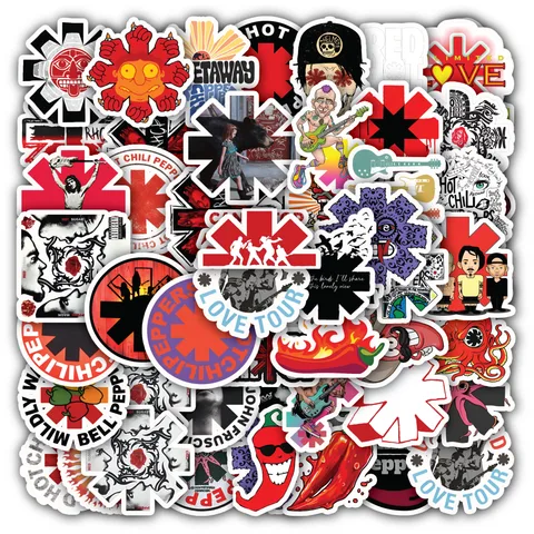 Red Hot Chili Peppers Sticker Set