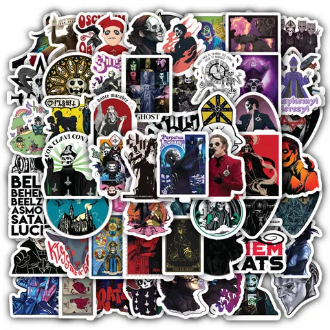 Ghost Band Sticker Set