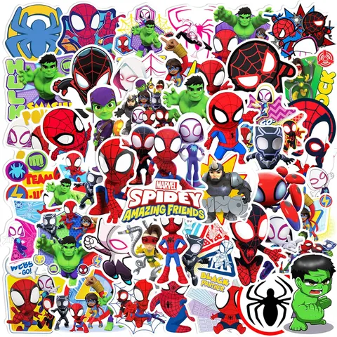 Spidey and His Amazing Friends Sticker Set