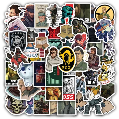 Metal Gear Solid Sticker Set