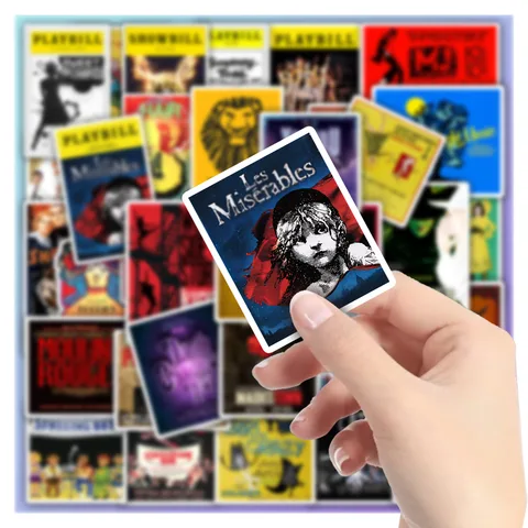 Brooaway Musical Theater Sticker Set