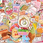 Cute Snack, Food, and Drink Stickers thumbnail 1