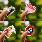 Inspirational Feminist Sticker Set thumbnail 2