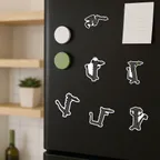 Dancing Toothless Sticker Set thumbnail 7