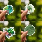 Green Plants Sticker Set thumbnail 2