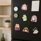 Kids Anime Stickers Mixed Pack,cartoon Characters Stickers thumbnail 7