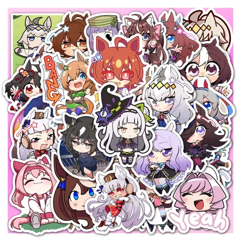 Assorted Uma Musume Sticker Set