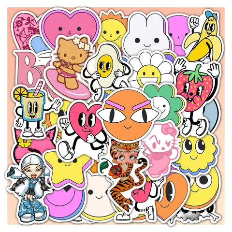 Y2k Emoticon Sticker Set