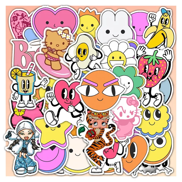 Y2k Emoticon Sticker Set