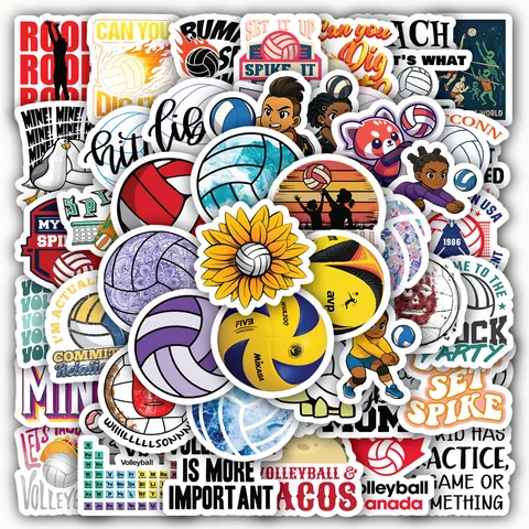 Volleyball Sticker Set