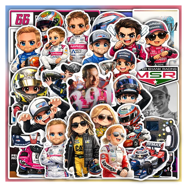 Meyer Shank Racing Sticker Set