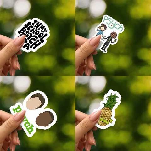 Psych Sticker Set