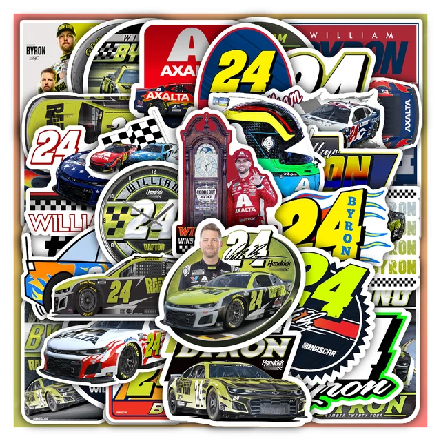 William Byron Sticker Set