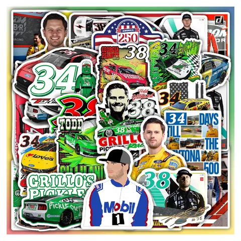 Todd Gilliland Sticker Set