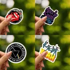 Legendary Rock Band 60s 70s 80s 90s Music Stickers thumbnail 2