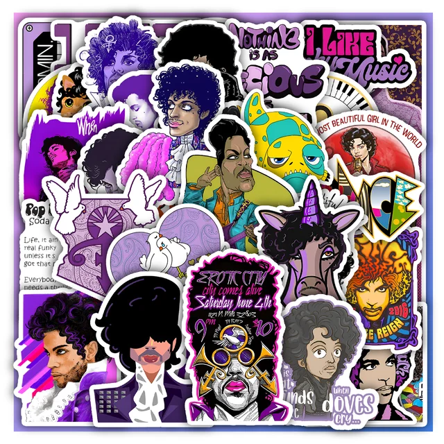 Prince Rogers Sticker Set