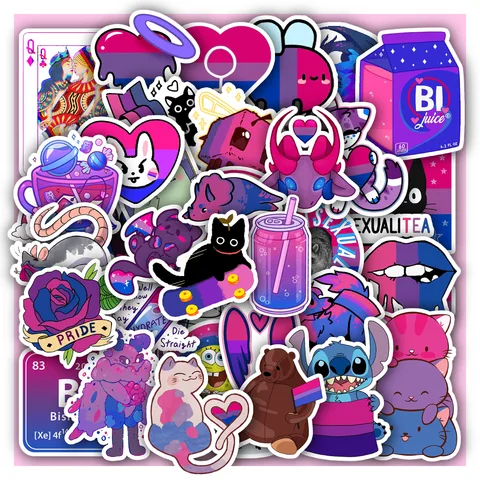 Bisexual Sticker Set