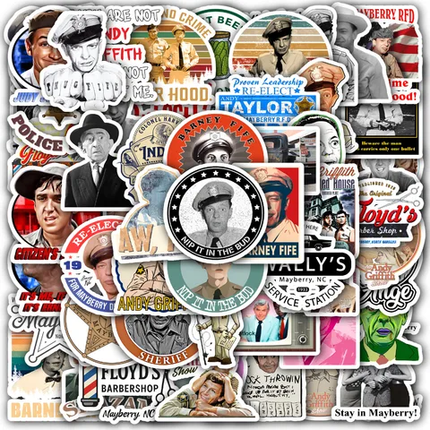 Andy Griffith Sticker Set