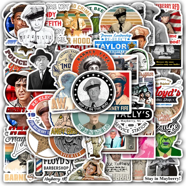 Andy Griffith Sticker Set
