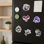 Miniatura 7 de Murder Uzi Drone Sticker Set