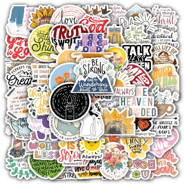 Bible Verse Sticker Set