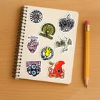 Grunge & Rock Sticker Set thumbnail 5