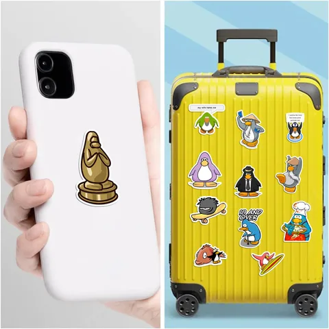 Club Penguin Cursed Unhinged Sticker Set