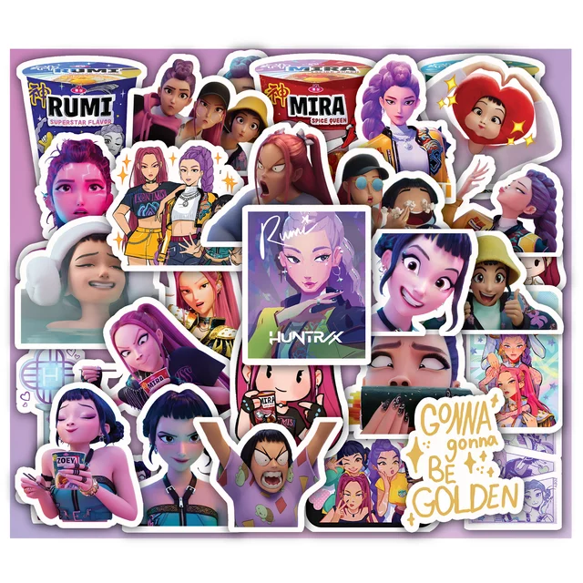 Huntrix Sticker Set