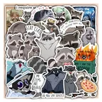 Clearance Raccoon Sticker Set thumbnail 1