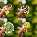 80s Classic Cartoon Sticker thumbnail 3