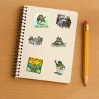 Frog and Toad Sticker Set thumbnail 5