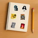 Franks Zappa Sticker Set thumbnail 5