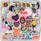 Inspirational Feminist Sticker Set thumbnail 1