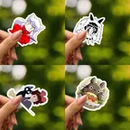 Japanese Cartoon Sticker Set thumbnail 2