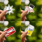 Coke Baggie Joke Sticker Set thumbnail 2