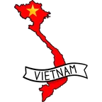 Country Flag Map Sticker Set thumbnail 1
