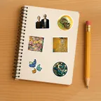 Famous Painting Sticker Set thumbnail 5