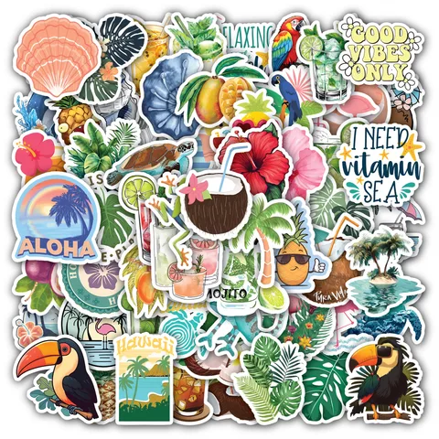 Tropical Sticker Set