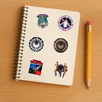 Battlestar Galactica Sticker Set thumbnail 4