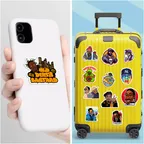 Rapper Mixed Sticker Set thumbnail 8