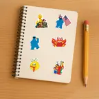 Miniatura 5 de Sesame Street Sticker Set