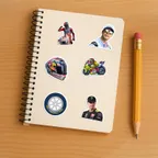 Fabio Di Giannantonio Sticker Set thumbnail 5