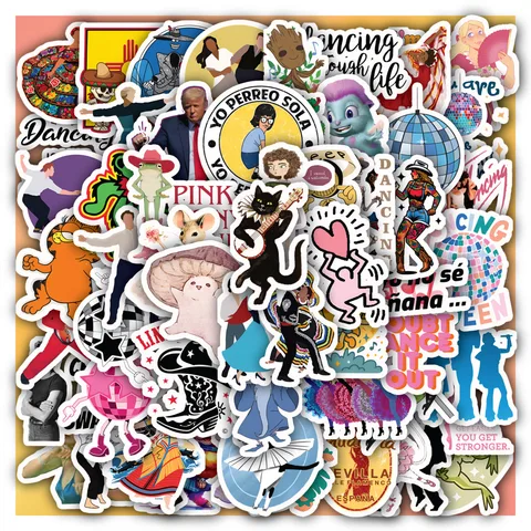 Dancing Sticker Set