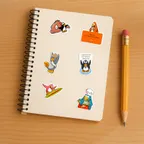 Club Penguin Cursed Unhinged Sticker Set thumbnail 6