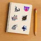 Wolf Sticker Set thumbnail 5
