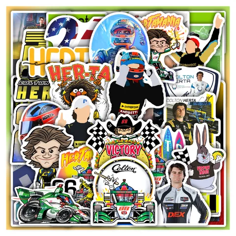Colton Herta Sticker Set