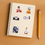 Dale Coyne Racing Sticker Set thumbnail 5