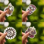 Esquie Wheee Whooo Sticker Set thumbnail 2
