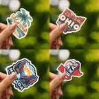 Us States Map Sticker Set thumbnail 2