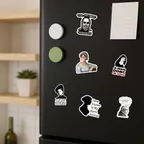 Sarcastic Historical Figure Sticker Set thumbnail 7